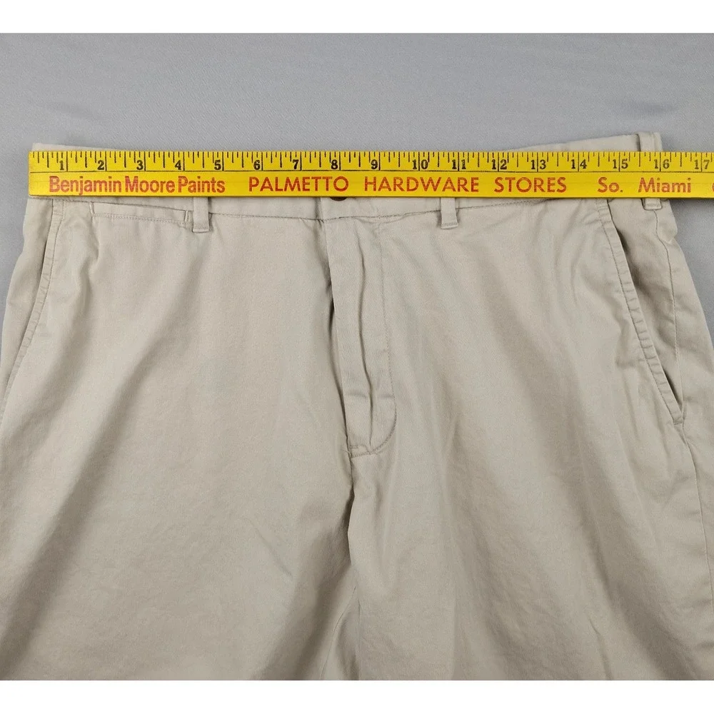 Polo Golf Ralph Lauren Shorts Mens 32 Beige Stretch Chino Golf Classic Fit Crest